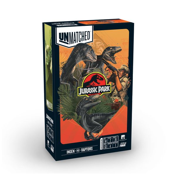 Unmatched Jurassic Park Ingen vs Raptors