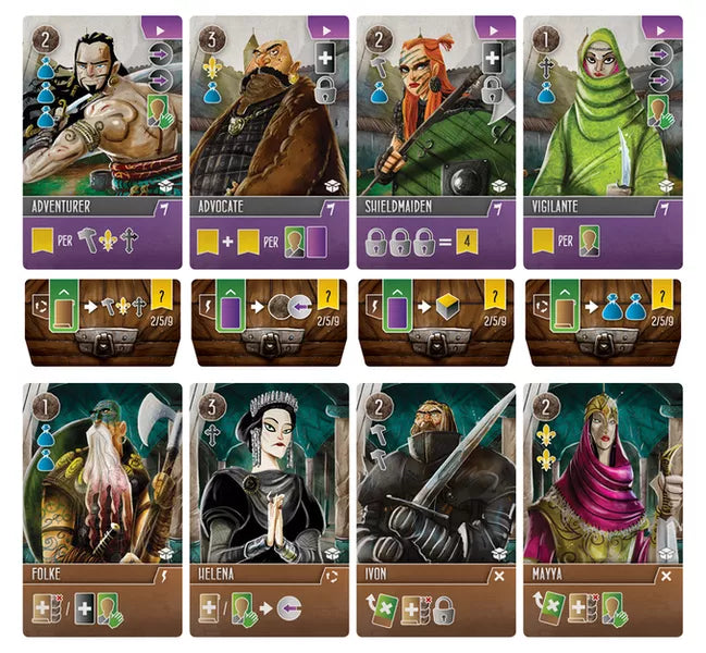 Viscounts of the West Kingdom: Crossover Promo Pack