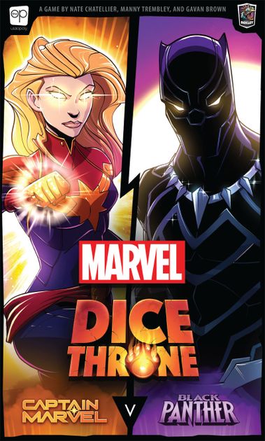 Dice Throne Marvel Captain Marvel Vs Black Panther
