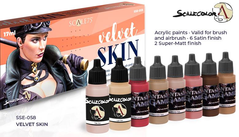 Scale 75 Velvet Skin Paint Set