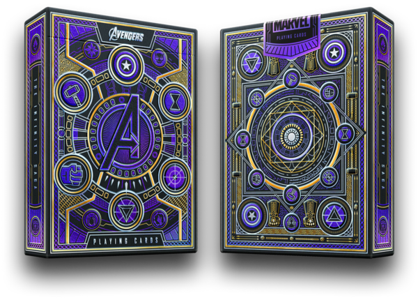 Theory 11 Avengers Playing Cards Purple