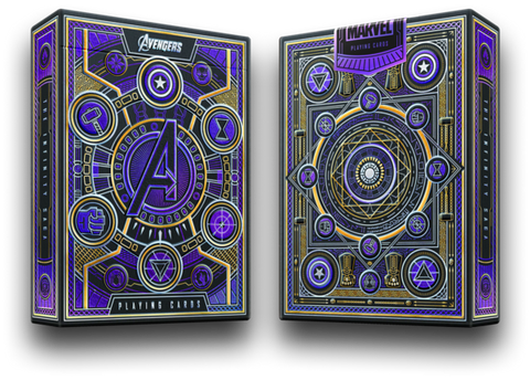 Theory 11 Avengers Playing Cards Purple