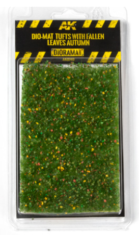 AK Dio-Mat Tufts with Fallen Leaves Autumn