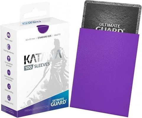 Ultimate Guard Katana Sleeves 100CT 66x91mm Purple