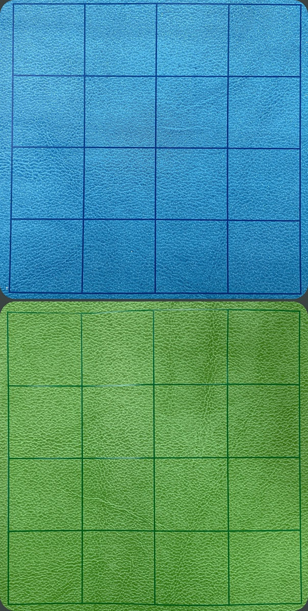 Chessex Double Sided Reversible Battlemat 34.5 x 48 Blue/Green
