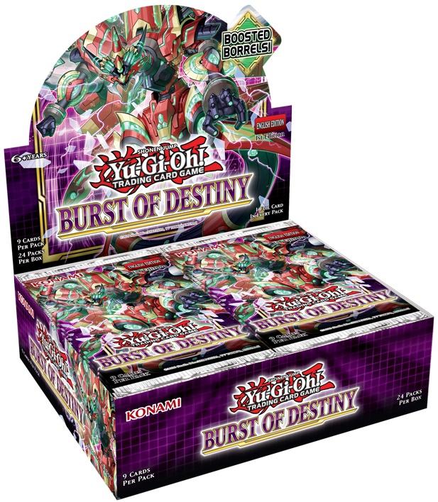 Yu-Gi-Oh Burst of Destiny Booster Box