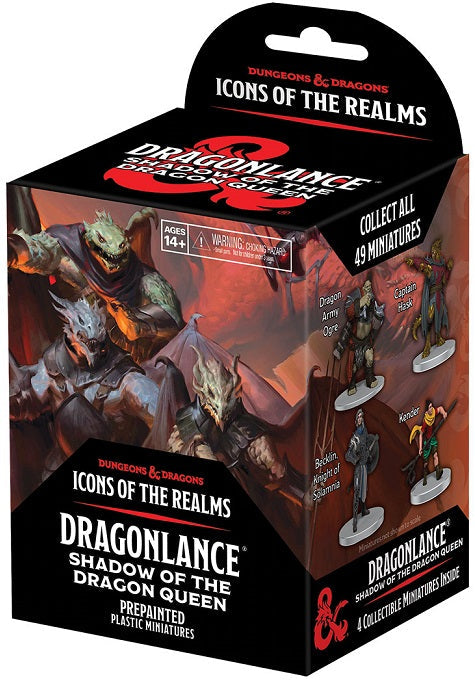 D&D Icons Of The Realms: Dragonlance: Shadow Of The Dragon Queen Prepainted Booster