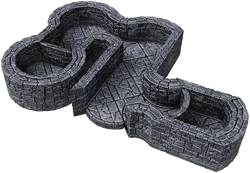 Warlock Dungeon Tiles 1" Angles and Curves Expansion