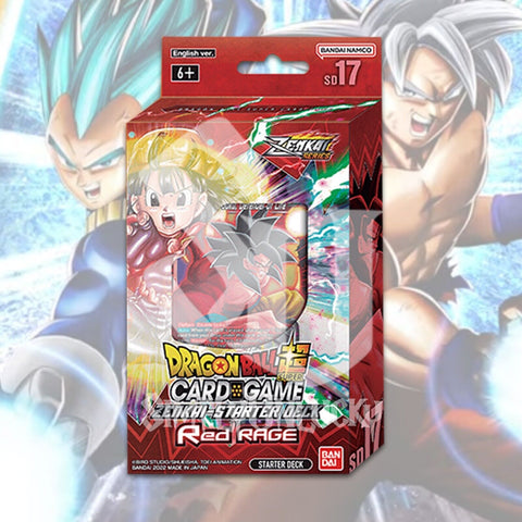 DBS Zenkai Series 1 Started Set Red Rage