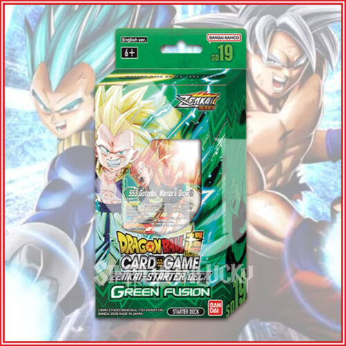 DBS Zenkai Series 1 Started Set Green Fusion