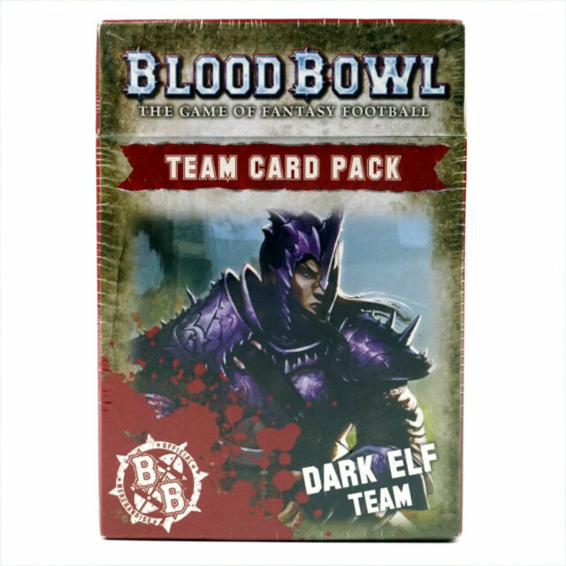 Blood Bowl: Dark Elf Team Card Pack