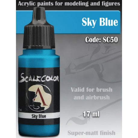 Scale Color Sky Blue