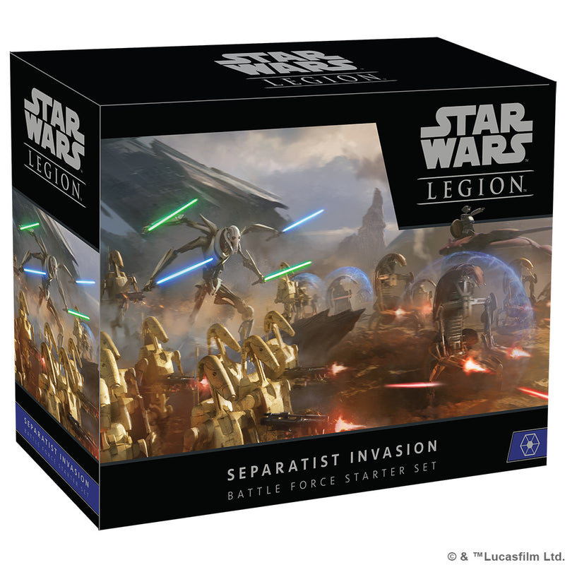 Star Wars Legion: Separatist Invasion Force Battle Force Starter Set