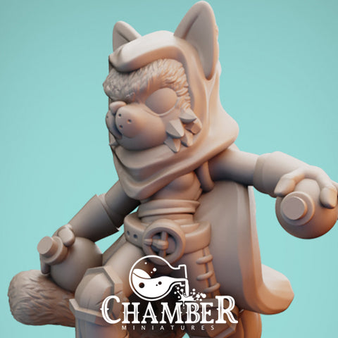 Tabaxi Poisoner - Resin Miniature