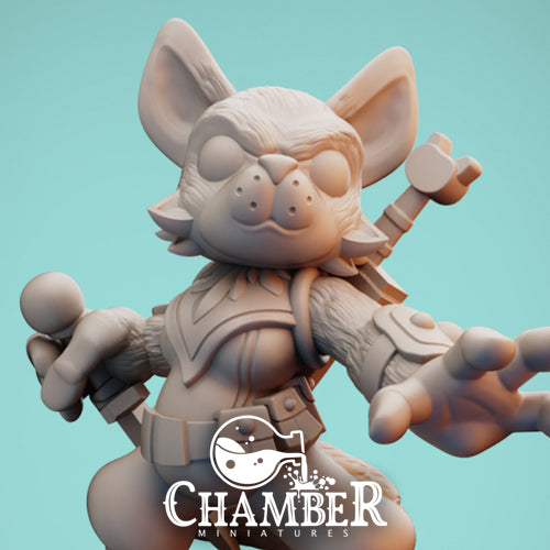 Tabaxi Rogue - Resin Miniature