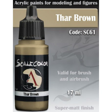 Scale Color Thar Brown