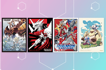 clear trading card sleeves Digimon Card Game Card Shoutmon Sleeves 2022