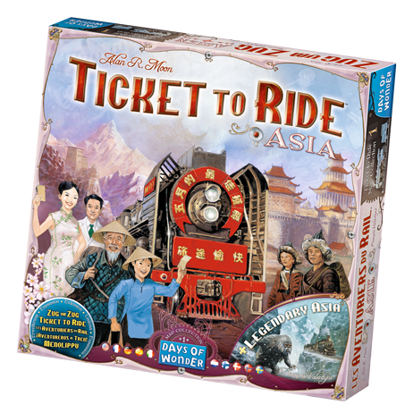 Ticket to Ride Map Collection Volume 1 Asia