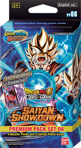 DBS Saiyan Showdown Premium Packs