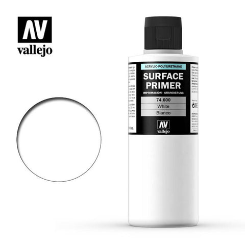 White Vallejo Surface Primer 200mL