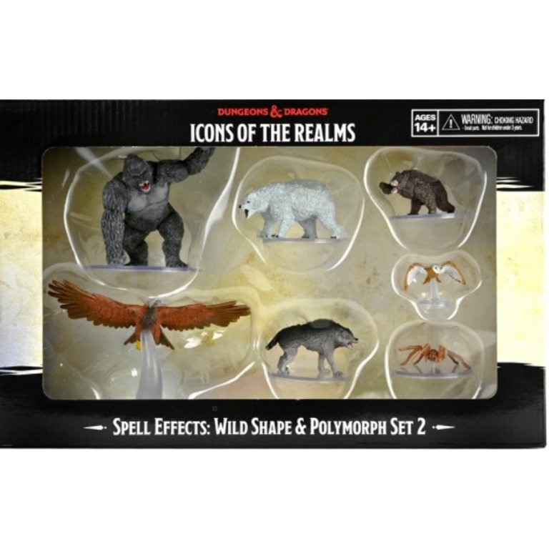 Dungeons & Dragons - Icons of the Realms Spell Effects Wild Shape and Polymorph Set 2