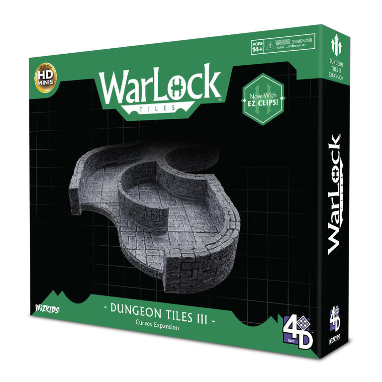 Warlock Dungeon Tiles 3 Curves Expansion
