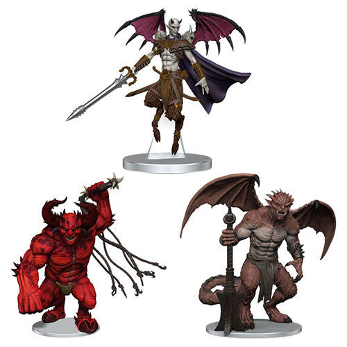 Dungeons & Dragons - Icons of the Realms Archdevils Hutijin, Moloch And Titivilus